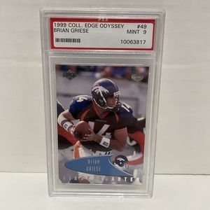 1999 Collectors Edge Odyssey Brian Griese, First Quarter, #49 PSA 9, Broncos VTG